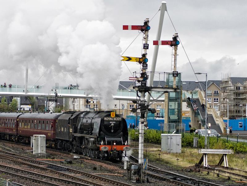 DUCHESS OF SUTHERLAND STIRLING 2.1.10 (3).JPG: Photo of DUCHESS OF SUTHERLAND STIRLING 2.1.10 (3).JPG