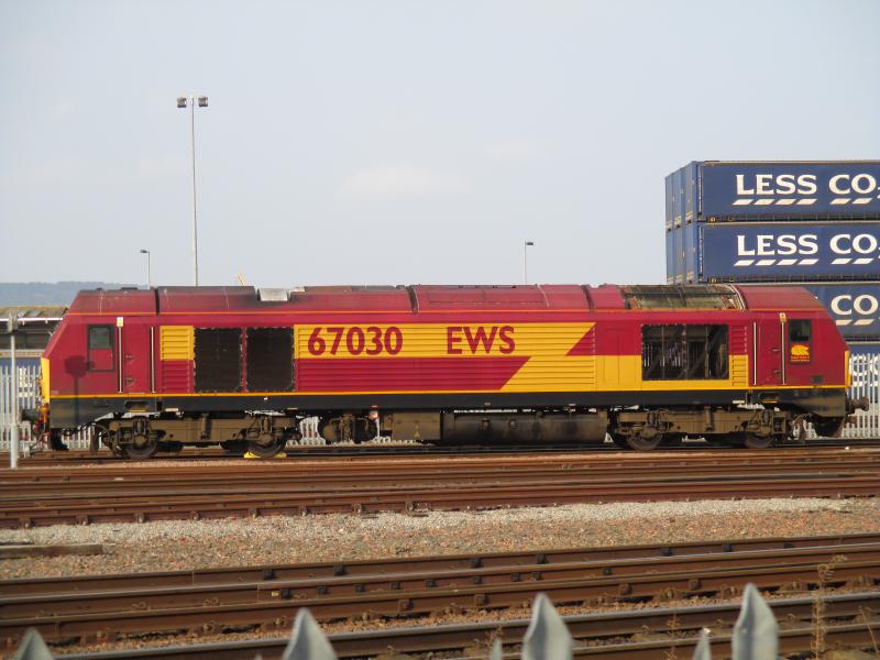 EWS 67030 at Inverness: Photo of EWS 67030 at Inverness