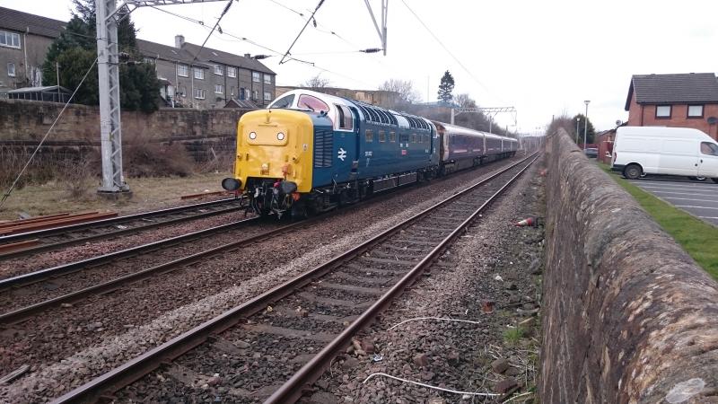 Photo of 55003 at Coatbridge