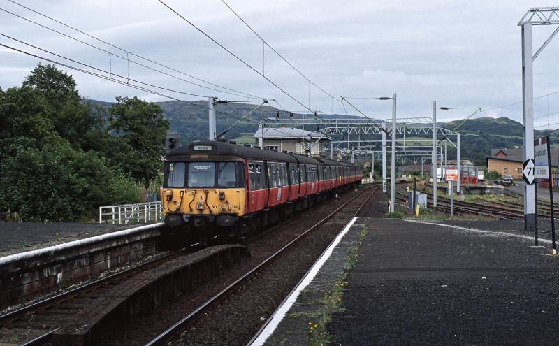 303032-014 DUMBARTON CENTRAL 31.8.1998 B.jpg: Photo of 303032-014 DUMBARTON CENTRAL 31.8.1998 B.jpg