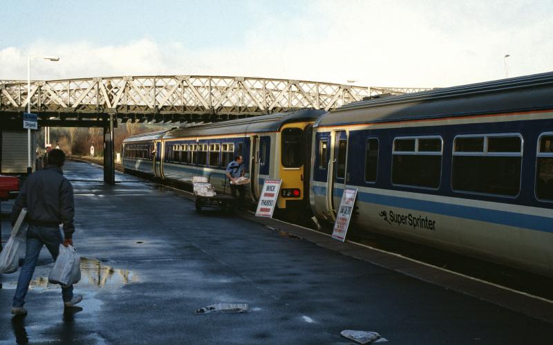 156's DINGWALL 8.2.90.jpg: DURING THE TIME WHEN THERE WAS NO BRIDGE OVER THE RIVER NESS Photo of 156's DINGWALL 8.2.90.jpg