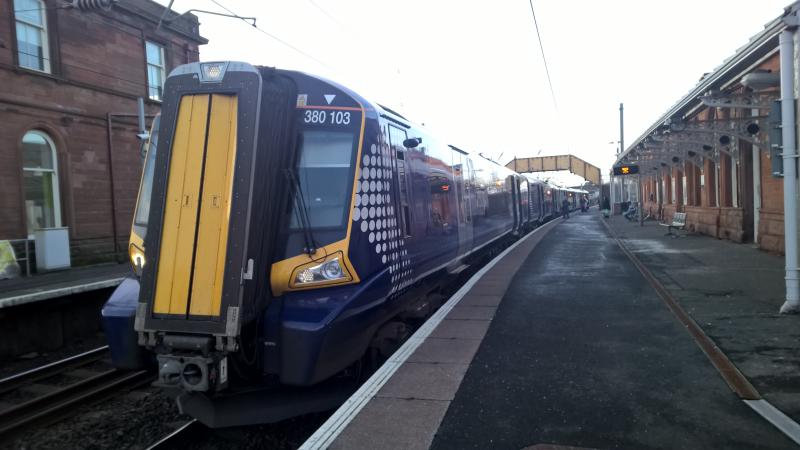 Photo of 380 103 At Saltcoats