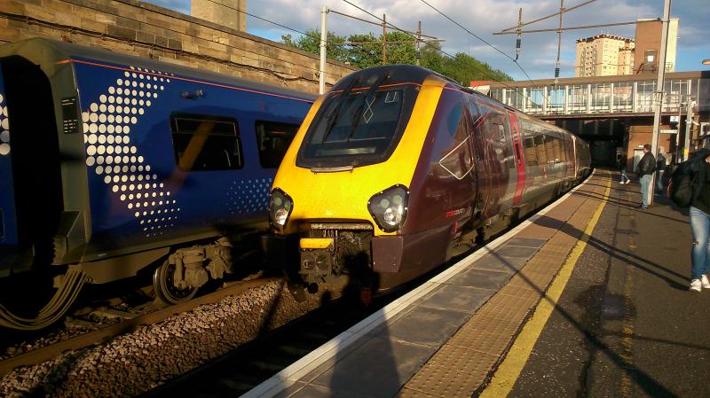 Next to a Class 380 : At Motherwell Photo of Next to a Class 380