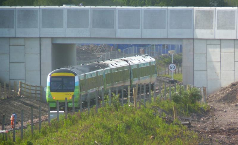 Photo of 170414 first onto new Borders Railway 7 June 2015