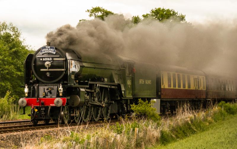 60163 Tornado: 60163 heads back to Stirling with The Highland Caledonian. 22/06/15. Photo of 60163 Tornado