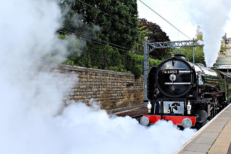 Tornado: Steam Locomotive LNER Peppercorn A1 class Tornado 60163. Waverley, Edinburgh. Photo of Tornado