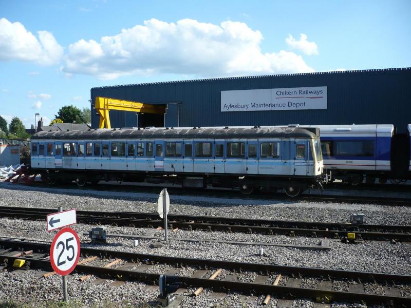 Class 117 Vehicle - 51411: Spotted down south in Aylesbury, former scotrail 117 DMS, 51411. Kept by Chiltern Trains as a source of spares. 19/06/08 Photo of Class 117 Vehicle - 51411