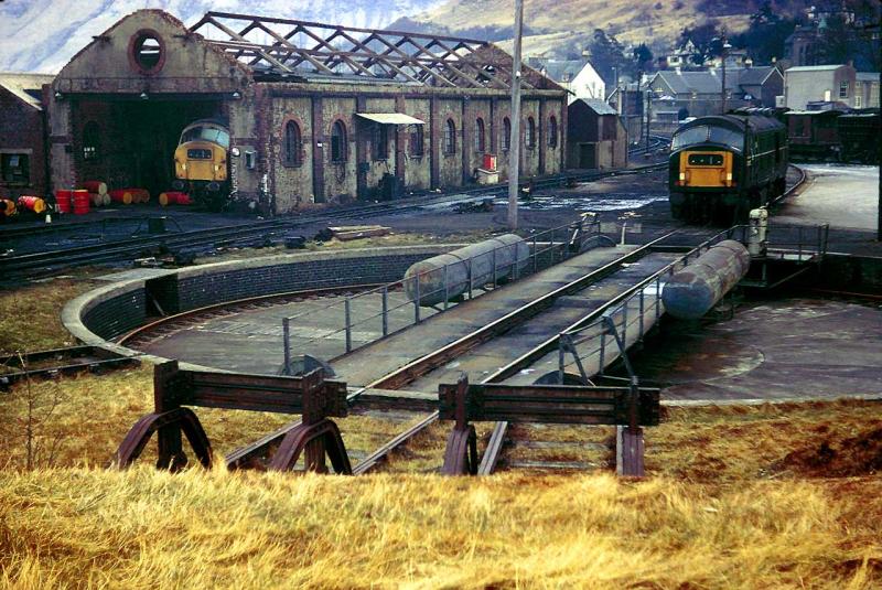 Class 29: Maintenance facilities at Fort William Photo of Class 29