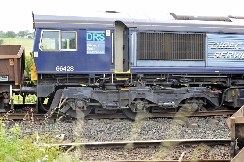 66428 Rear Bogie Of the Road: 66428 All wheels of the track
Picture taken 5th Aug 2015 Photo of 66428 Rear Bogie Of the Road