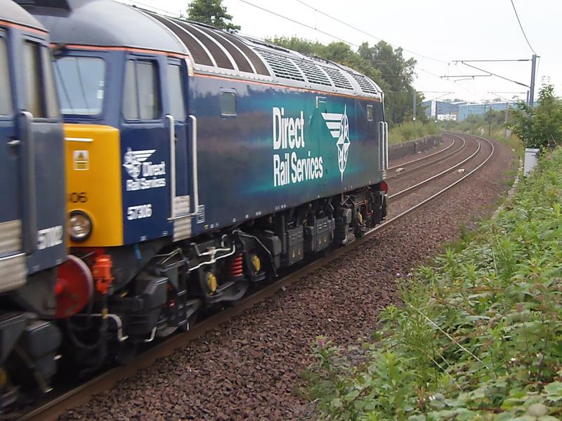 000B: Carlisle drs to Mauchline friday 14th August 2015 through Glengarnock l/e 57002 / 57306 Photo of 000B