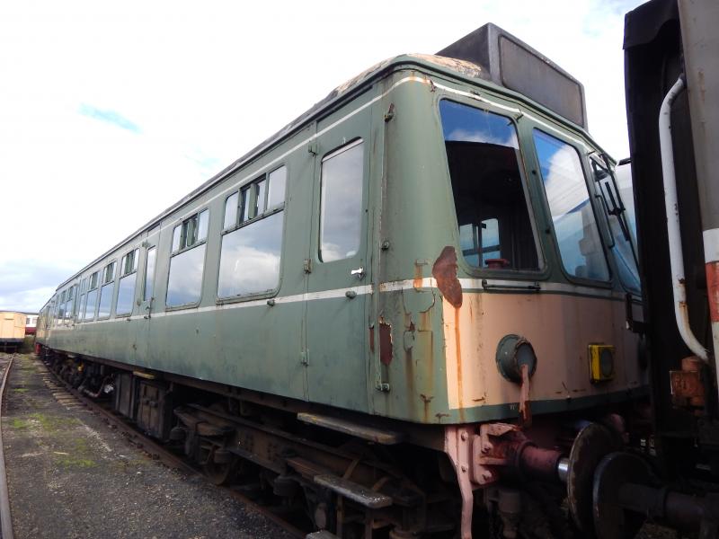 Class 107 : Out of Use and rusting away at Boat Of Garten yard. Photo of Class 107