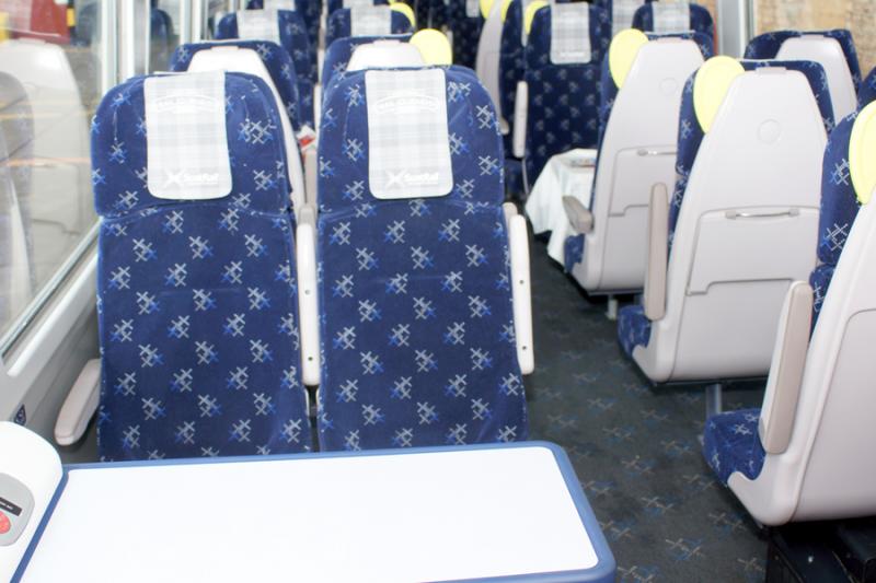 158701: Internal of refurbished 158701 at KB Rail Services 1st September Photo of 158701