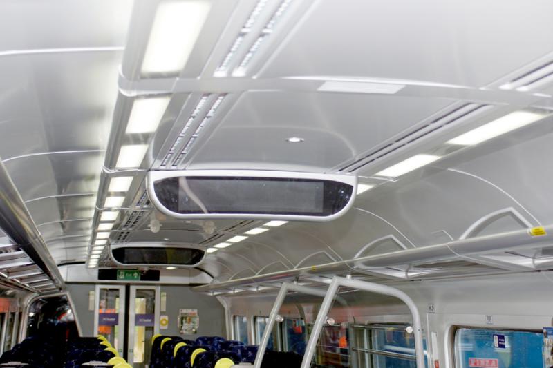 158701: Internal of refurbished 158701 at KB Rail Services on 1st September Photo of 158701