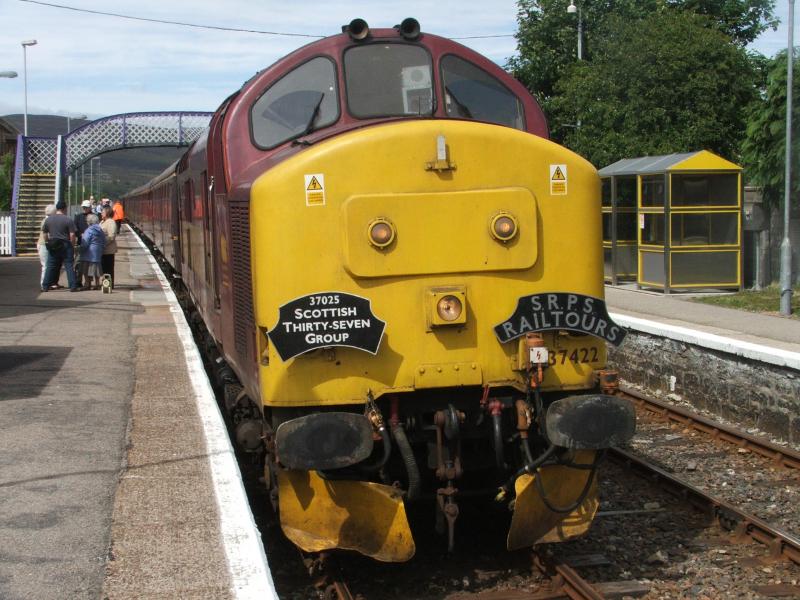 Photo of 37 422 Brora 21 June 2008