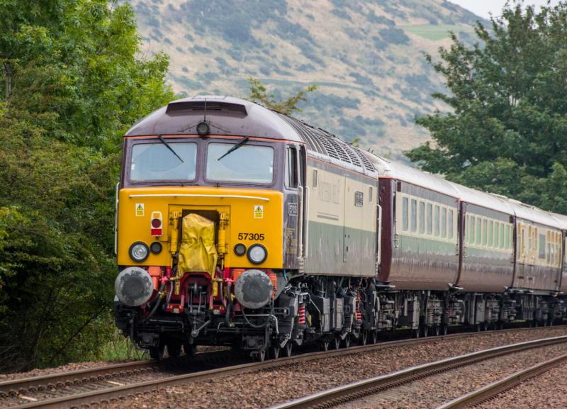 57305: 57305 on the rear of 5Z70 today. Photo of 57305