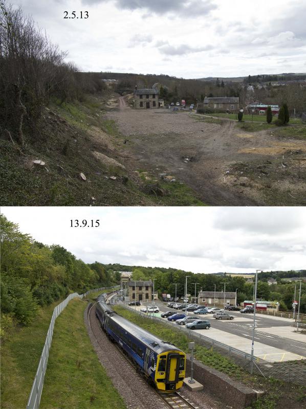 GOREBRIDGE THEN AND NOW 158718-786.jpg: Photo of GOREBRIDGE THEN AND NOW 158718-786.jpg