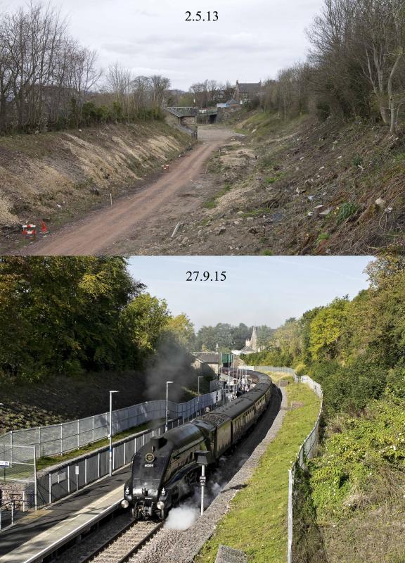 USA GOREBRIDGE STATION THEN AND NOW.jpg: Photo of USA GOREBRIDGE STATION THEN AND NOW.jpg