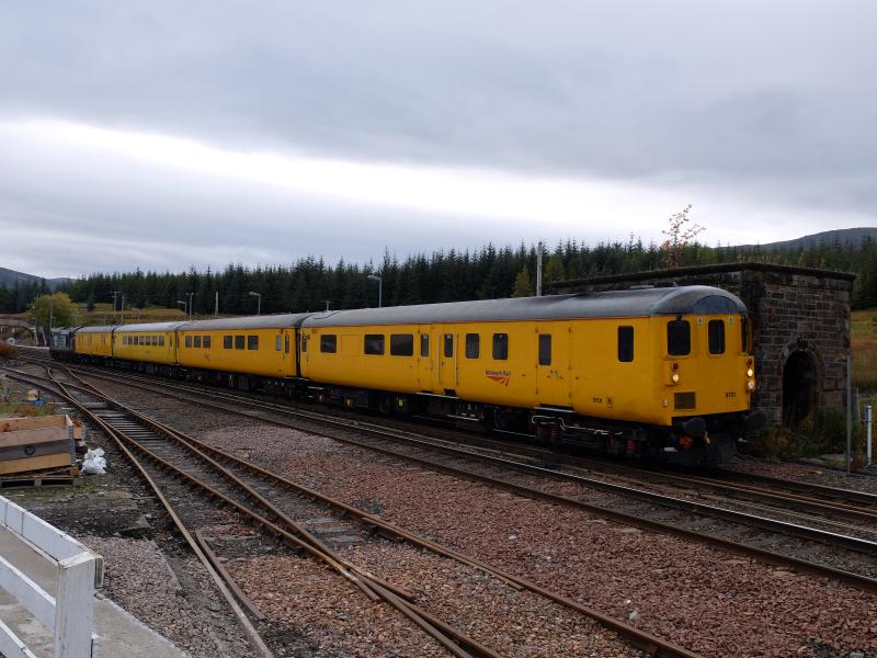 Photo of Test train at Dalwhinnie