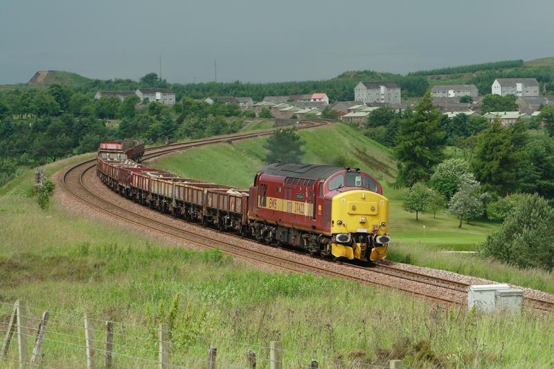 37422 between Fauldhouse & Breich 1st July 2008: Photo of 37422 between Fauldhouse & Breich 1st July 2008