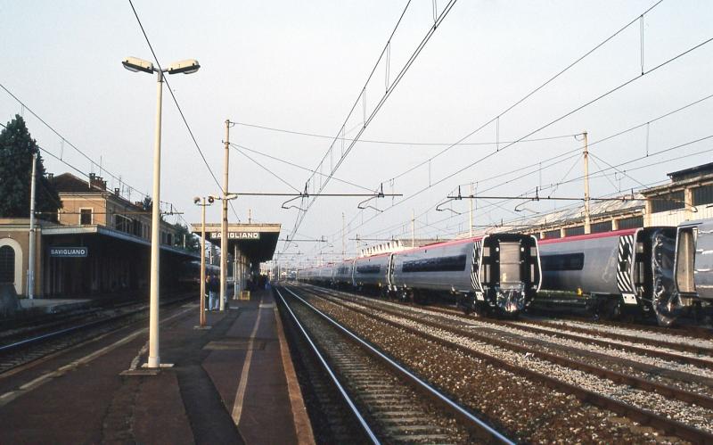 Class 390 vehicles at Savigliano : In sidings at Savigliano, awaiting delivery to the UK Photo of Class 390 vehicles at Savigliano