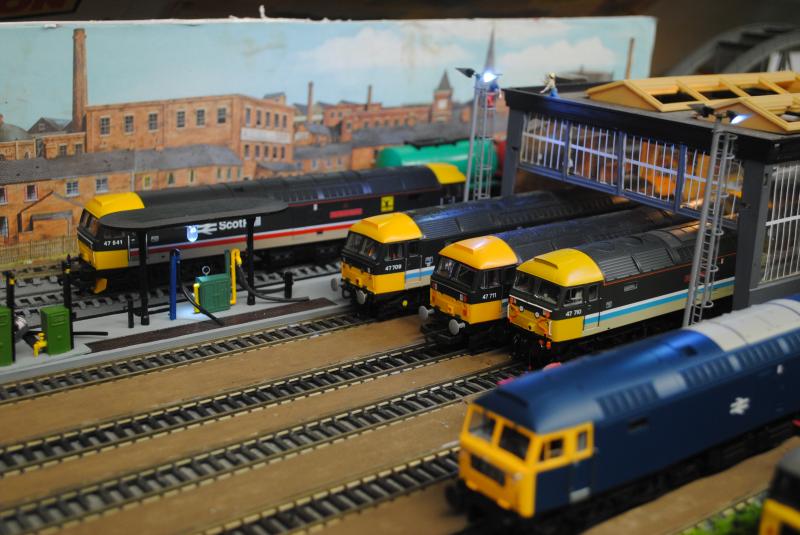 Model Railway Depot..: Fictional Central Scotland Loco Depot, Westfield Photo of Model Railway Depot..