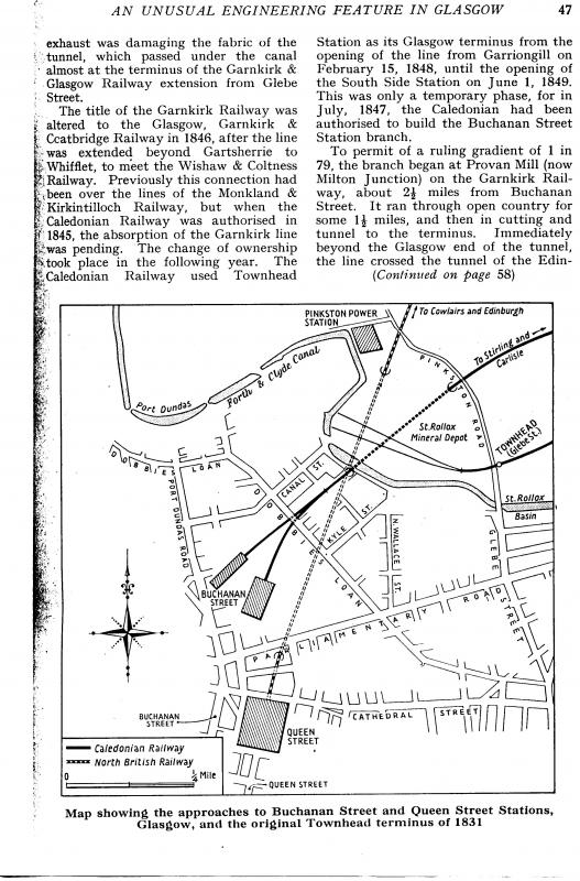 Buchanan St Tunnel entrance doc 2: An unusual feature at Buchanan St Tunnel entrance Photo of Buchanan St Tunnel entrance doc 2