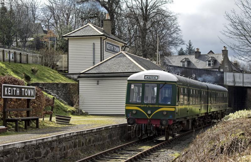 KDR SPIRIT OF SPEYSIDE ON THE 12.10 TO DUFFTOWN EASTER MONDAY 2016.jpg: Photo of KDR SPIRIT OF SPEYSIDE ON THE 12.10 TO DUFFTOWN EASTER MONDAY 2016.jpg