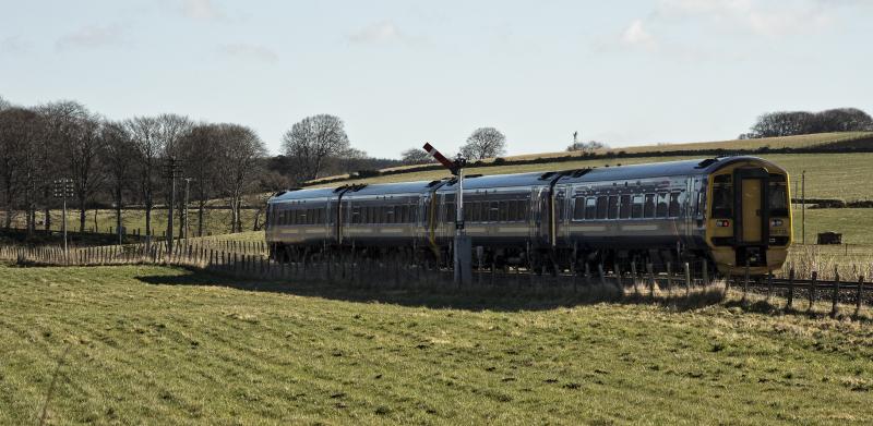 158707-725 KENNETHMONT ON 0900 IS-ABDN 31.3.16 .jpg: Photo of 158707-725 KENNETHMONT ON 0900 IS-ABDN 31.3.16 .jpg