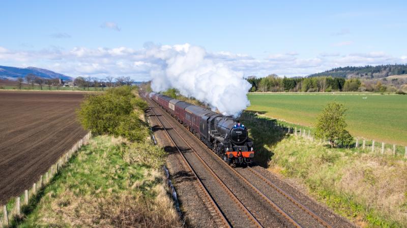 44871: 44871 just south of Perth today. Photo of 44871