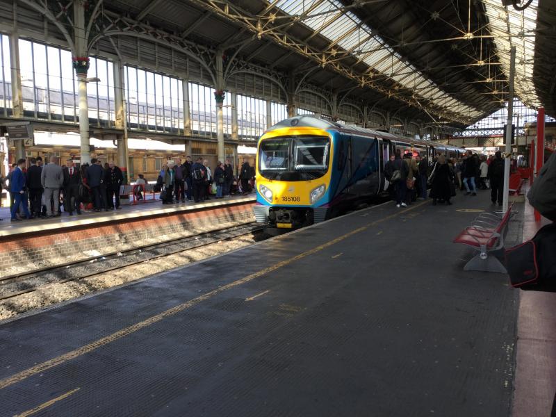 Class 185108 09/04/2016: 185108 at Preston 09/04/2016 Photo of Class 185108 09/04/2016