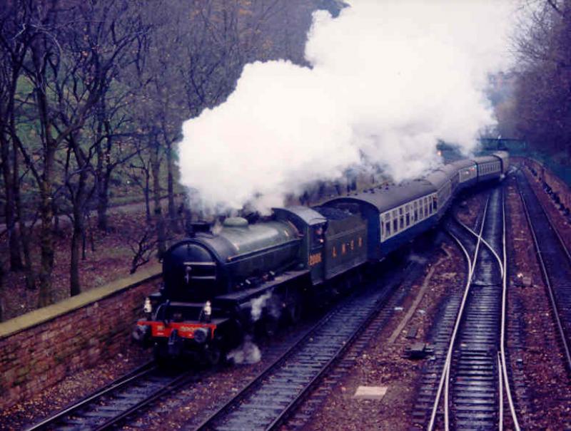 2005: Back to 1987 for this when 2005 headed a number of trips round the Edinburgh Suburban Circle for the SRPS. Photo of 2005