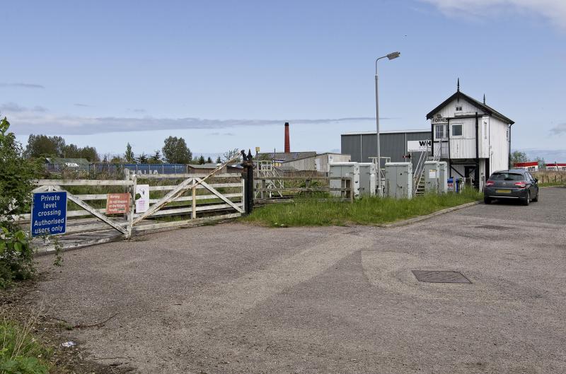 FORRES SIGNAL BOX 24.5.16.jpg: Photo of FORRES SIGNAL BOX 24.5.16.jpg