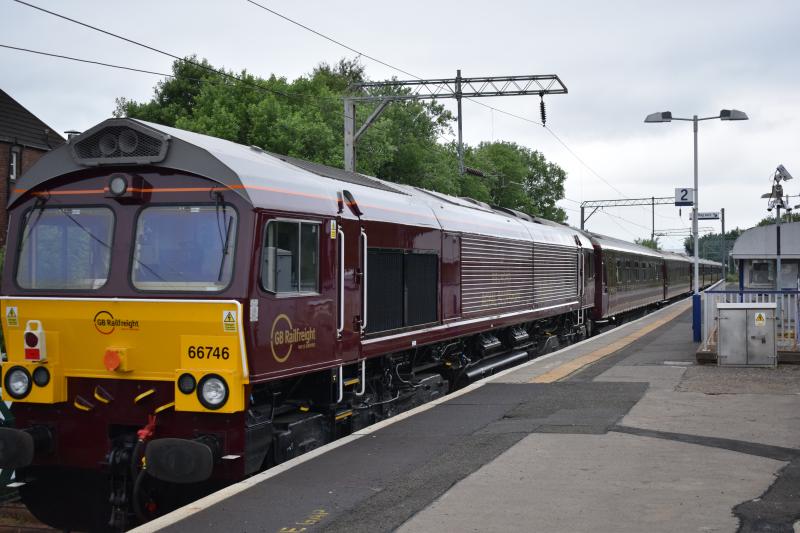 Photo of Class 66 #66746 Dumbarton East 10 June 2016