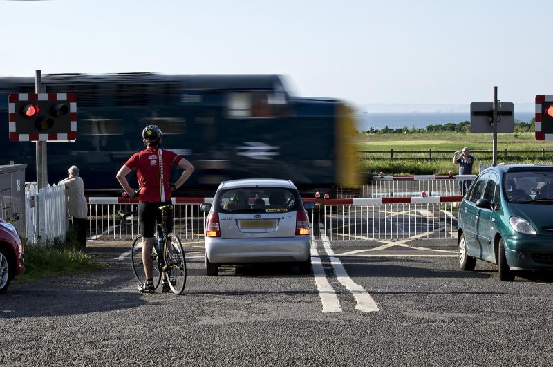 55009 ST GERMAINS LEVEL CROSSING 18.6.16.jpg: Photo of 55009 ST GERMAINS LEVEL CROSSING 18.6.16.jpg