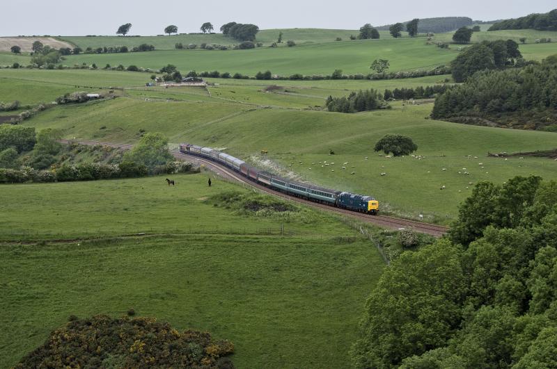 Photo of 55009 WORKING FLAT OUT ON BORTHWICK BANK 18.6.16.jpg