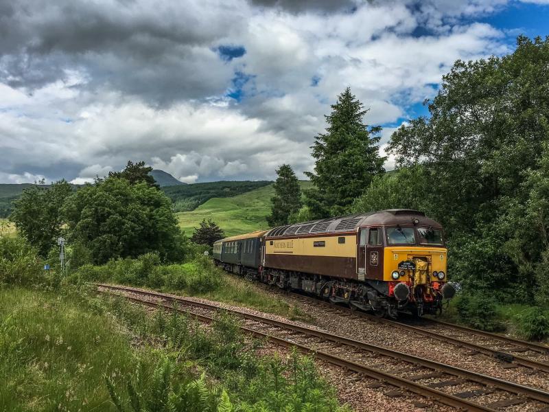 Photo of 57312 57310 1Z57 250616 Crianlarich