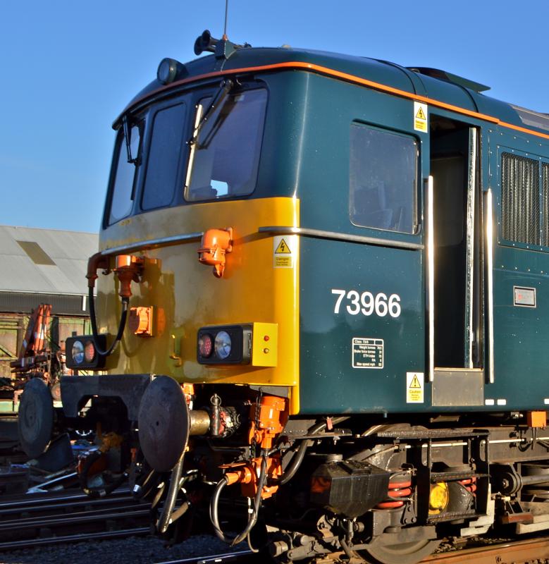 Photo of Class 73 light cluster