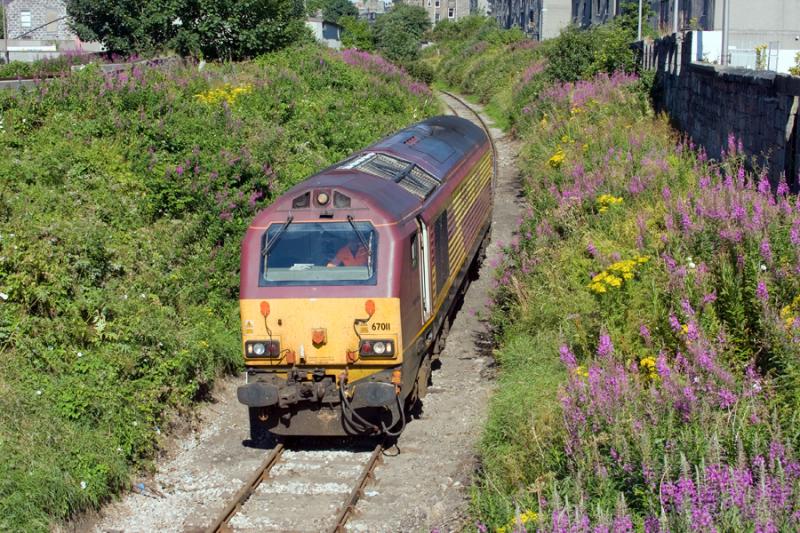 Skip on the Brachline: Skip 11 slows down on the approach to Waterloo Yard to do some shunting. Photo of Skip on the Brachline