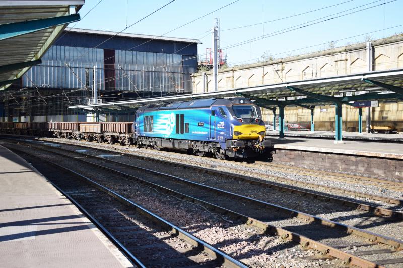 DRS 68019 at Carlisle: DRS 68019 Brutus at the head of the Carlisle NY to Crewe Basford Hall on 5 October 2016 Photo of DRS 68019 at Carlisle