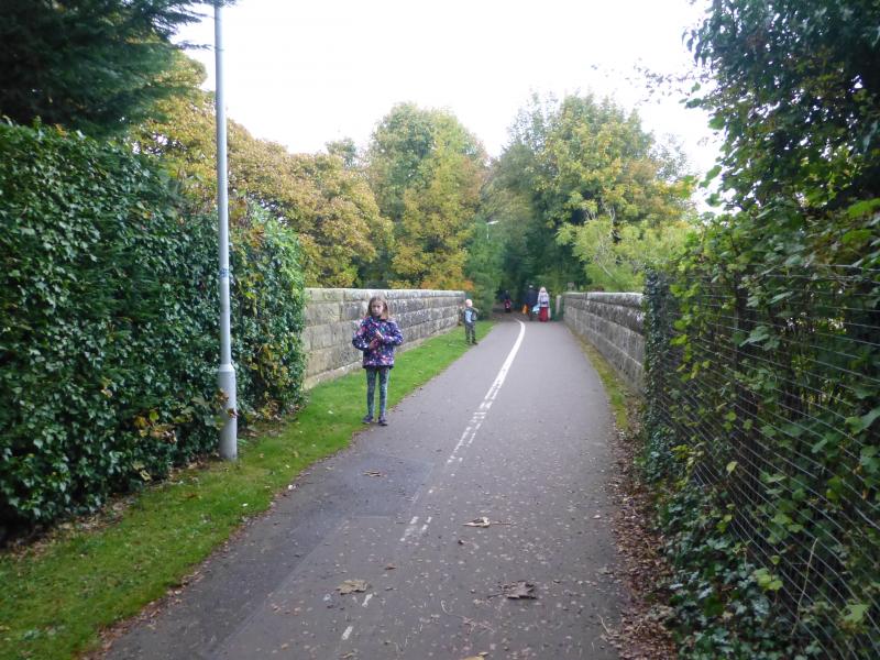 Where was I?: Former railway bridge, now a cycle / pathway, but where :) Photo of Where was I?