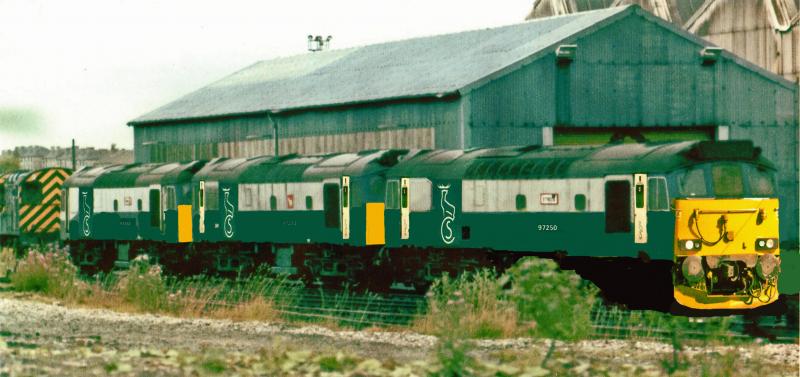 Soon Be Ready: ETHELS 1 - 3 Being Readied at Eastfield for their new lease of life on their Old Hunting Grounds Photo of Soon Be Ready