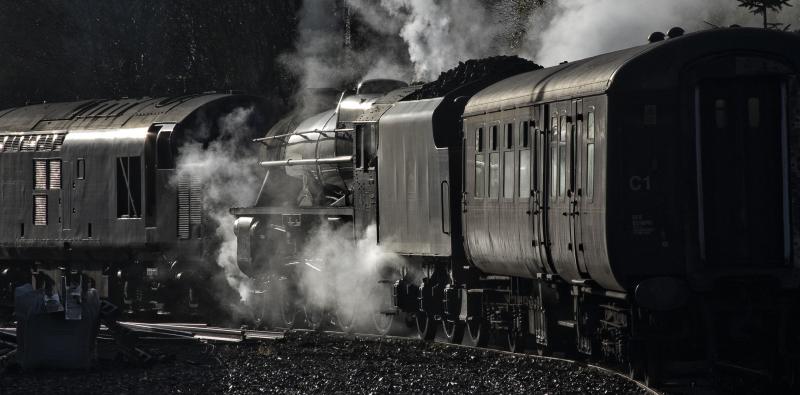 45407 AND 37518 CRIANLARICH 1.11.16.jpg: Photo of 45407 AND 37518 CRIANLARICH 1.11.16.jpg