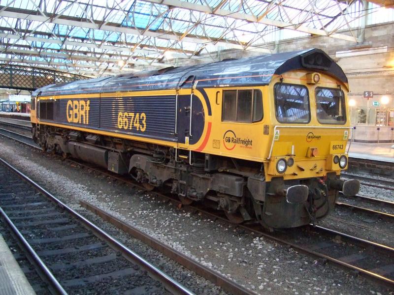 66743: 66743 Carlisle Station 22 May 2015 Photo of 66743