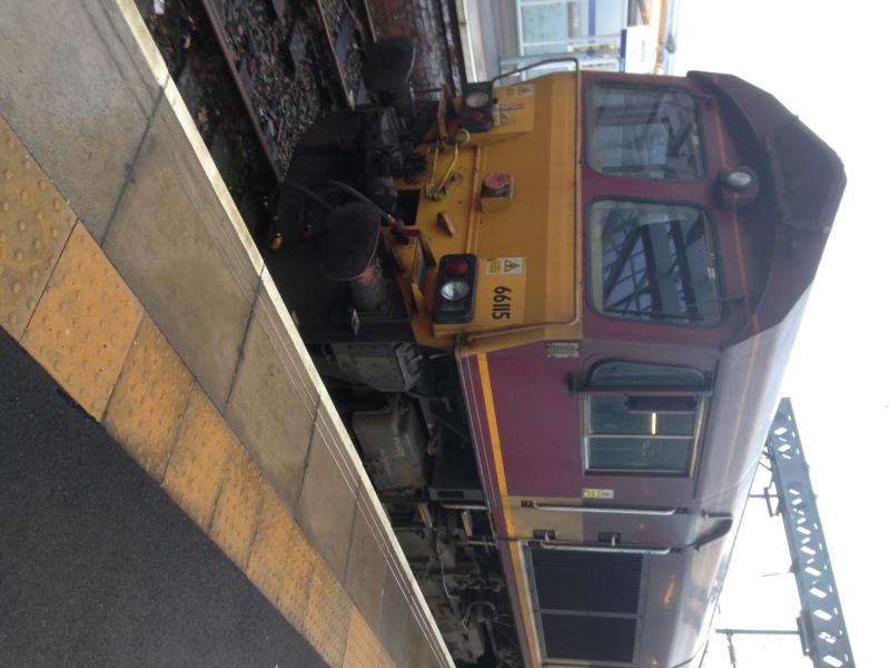 66115: Edited!! 66115 @ Gourock Photo of 66115
