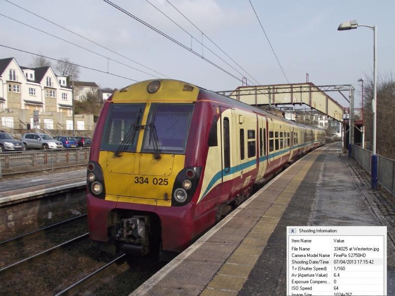 Photo of 334025 at Westerton