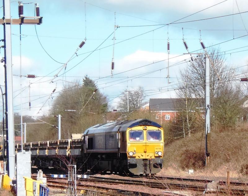 kilwinning engineering 66744: 6K04 at Kilwinning Sunday5th March Photo of kilwinning engineering 66744