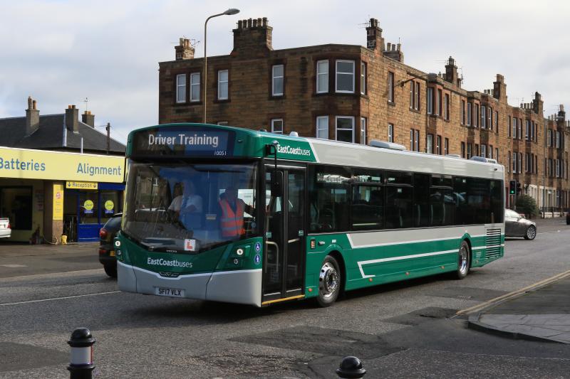 ECB 10051: ECG 10051 out on Driver Training in Portobello Road on 06/04 17. It has been out every day this week. Photo of ECB 10051