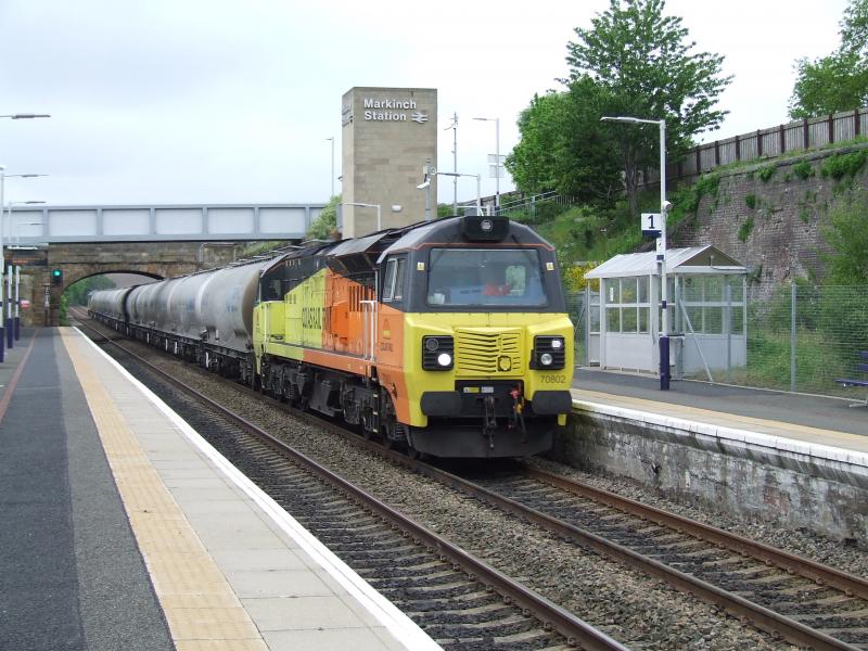 Photo of 70802 at Markinch 29 May 2017