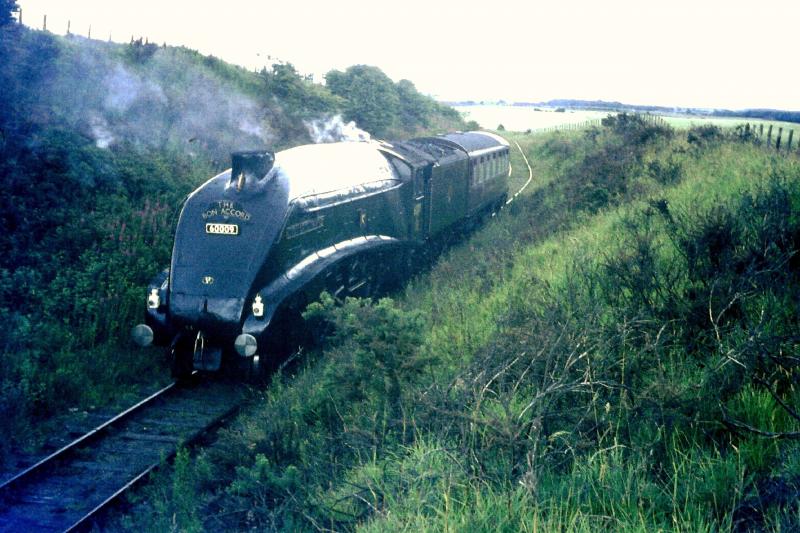 60009 Union of South Africa: Union of South Africa on the Lochty branch. 19/7/1970 Photo of 60009 Union of South Africa