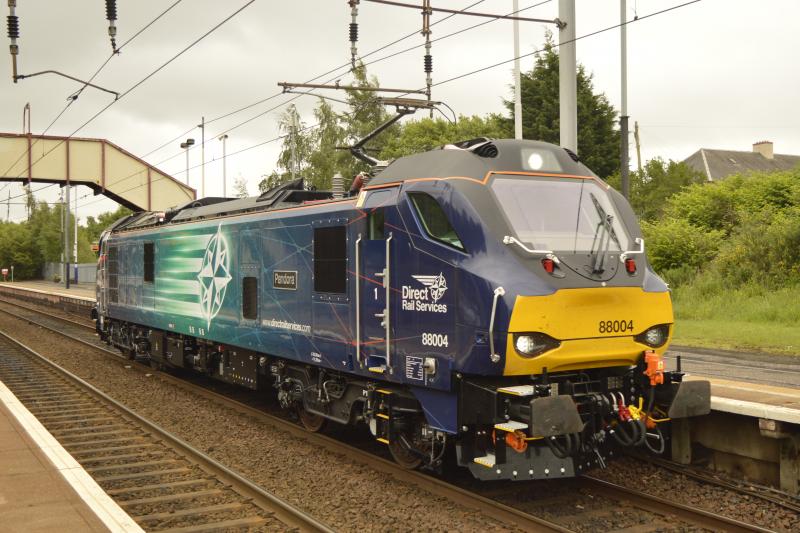 First Visit to Scotland: DRS 88004 Photo of First Visit to Scotland